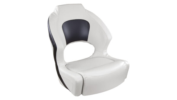 1043693, Deluxe Sport Seat, White and Charcoal