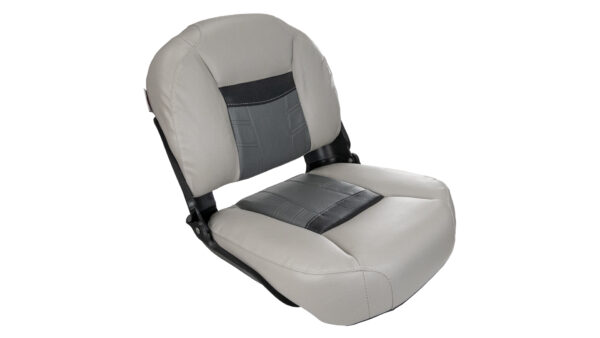Skipper OEM Deluxe Seat, Charcoal and Gray