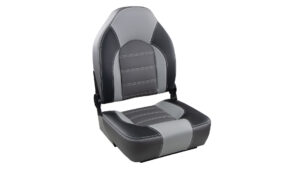 1062025-01 Premium Folding High-Back Seat, Charcoal Gray