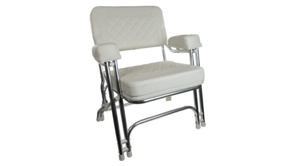 1080125-CR Premium Deck Chair Cream