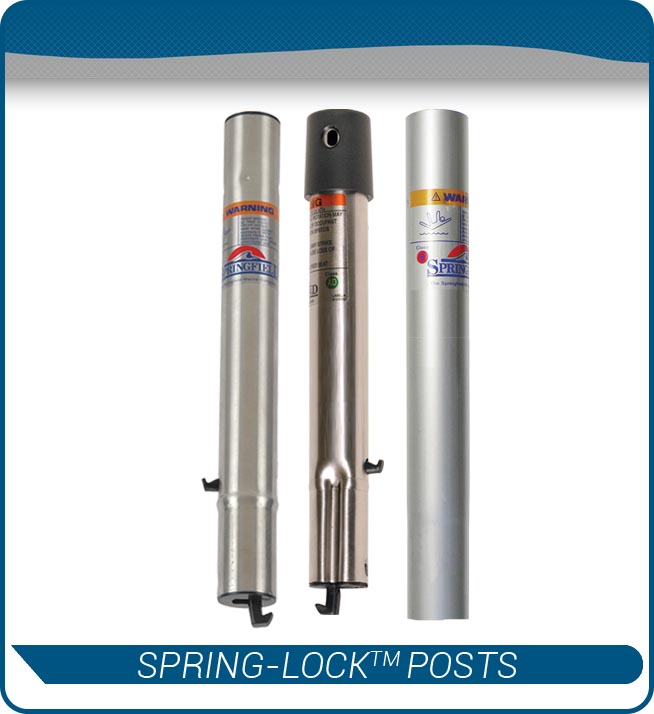 spring lock posts