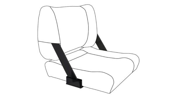 Parallel Seat-back Hinges Aluminum Black E-Coat