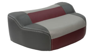 Pro Casting Seat, Charcoal-Gray-Burgundy