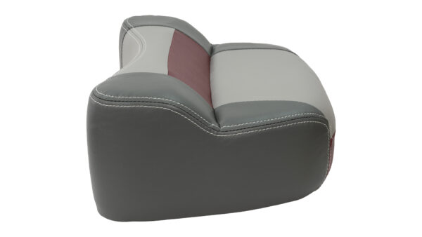 Pro Casting Seat, Charcoal-Gray-Burgundy