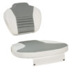 Yachtsman Premium Cushions - White - Gray