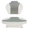 Yachtsman Premium Cushions - White - Gray