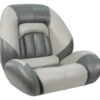 1045150-01 Bass Helm Seat, Charcoal Gray