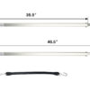 3780245-02B Motor Support, Econ. 35-45in, Pad No U-Brace w/PP Pad