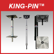REMOVABLE PEDESTALS King-Pin Btn Down