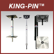 REMOVABLE PEDESTALS King-Pin Btn Down