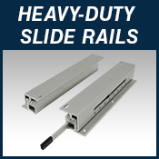 MOUNTING SYSTEMS Heavy Duty Slide Rails Btn Down