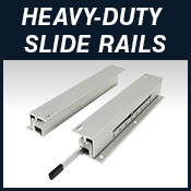 MOUNTING SYSTEMS Heavy Duty Slide Rails Btn Down