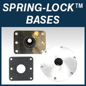 REMOVABLE PEDESTALS Spring-Lock_Clip-Lock - Spring-Lock Bases Btn Down