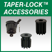 REMOVABLE PEDESTALS Taper-Lock - Taper-Lock Accessories Btn Down