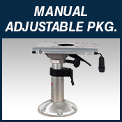 FIXED PEDESTALS - Fixed Height Pedestals - Manual Adjustable Packages Btn Down