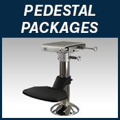 FIXED PEDESTALS - 4in Saltwater Series - Pedestal Package Btn Down